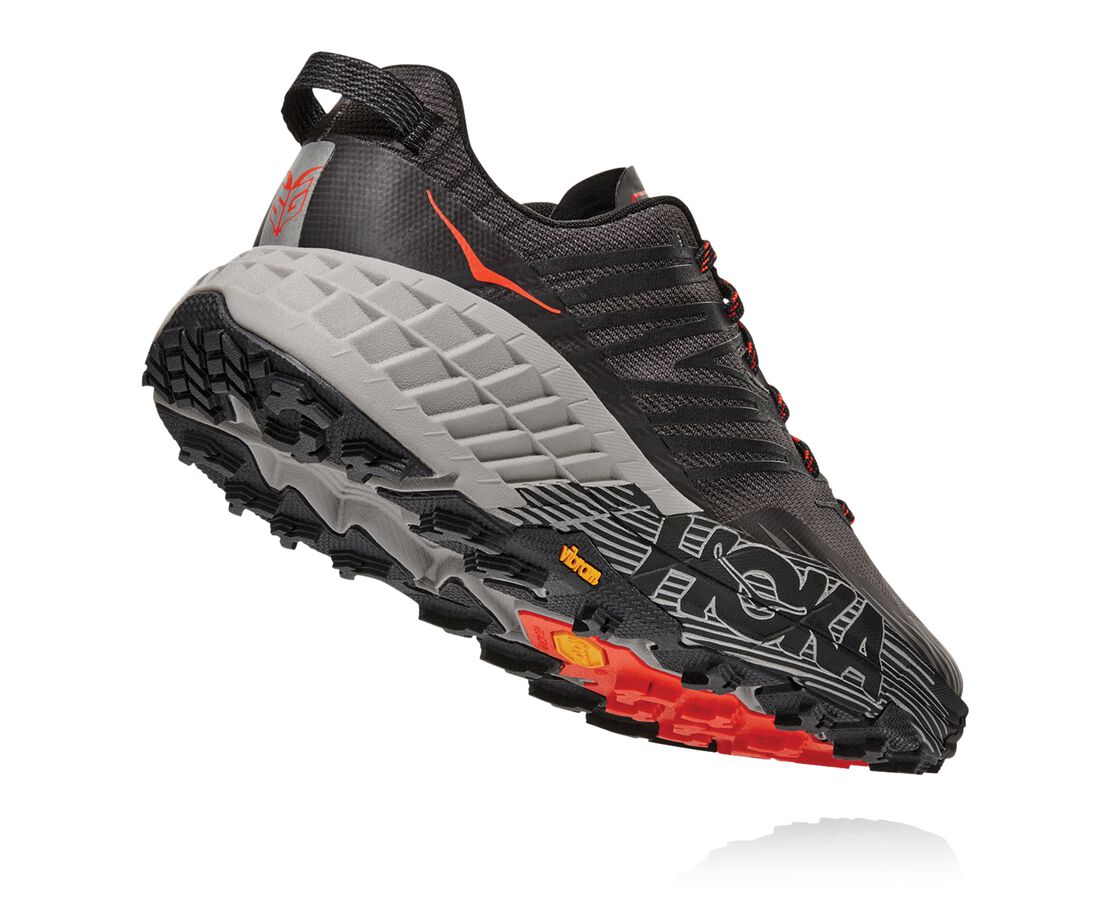 Hoka One One Trail Running Shoes Online - Men's Speedgoat 4 Grey | Hoka ...